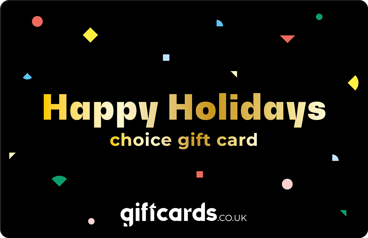 Happy Holiday Choice Gift Card